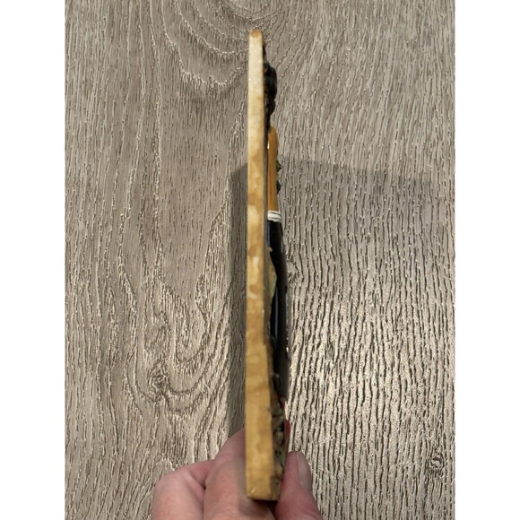 3D Wall Plaque S. Vassileva Wine Bottle Glasses Grapes Kitchen Decor Vino - Picture 3 of 6